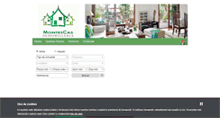 Desktop Screenshot of montescasinmobiliaria.com
